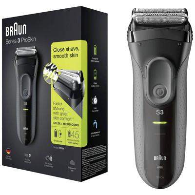 Braun Series 3 3000s 3-3000sb Folie-scheerapparaat Zwart