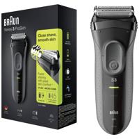 Braun Series 3 3000s 3-3000sb Folie-scheerapparaat Zwart