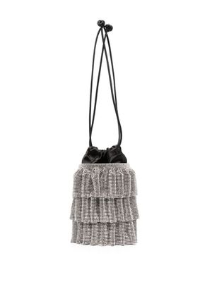 Alexander Wang sac seau à ornements en cristal - Noir
