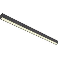 Lineaire LED Hanglamp - Lijnverlichting - Kozolux Tina - 40W 4600lm - Natuurlijk Wit 4000K - 120cm - Zwart