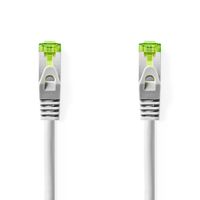 Nedis CCGL85420GY100 Cat7-kabel S/ftp Rj45 Male Rj45 Male 10.0 M Snagless Rond Lszh Grijs Label