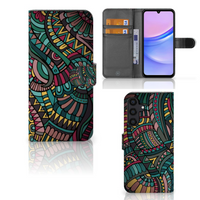 Samsung Galaxy A15 Telefoon Hoesje Aztec - thumbnail