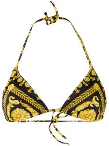 Versace haut de bikini Barocco - Jaune