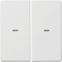 80960329  - Cover plate for switch white 80960329