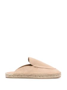 Scarosso suede jute-sole espadrilles - Tons neutres