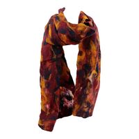 Vilten Sjaal Rood-Oranje - thumbnail