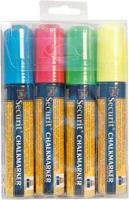 Krijtstift securit sma-720 blokpunt 7-15mm ass