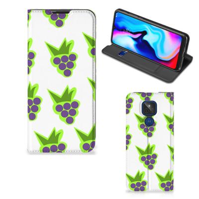 Motorola Moto G9 Play | Flip Style Cover | Druiven