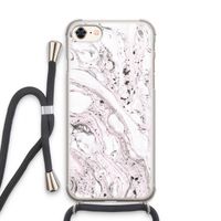 Mengelmoes: iPhone 8 Transparant Hoesje met koord