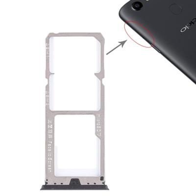 2 x SIM kaarthouder + Micro SD Card lade voor tegenstander A73(Black)