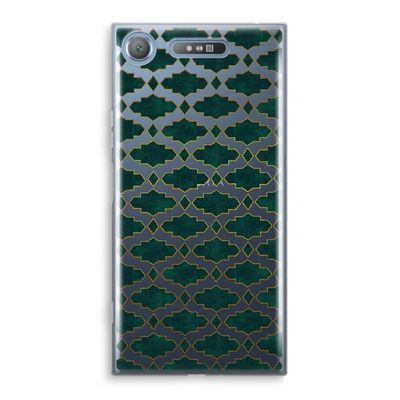 Moroccan tiles: Sony Xperia XZ1 Transparant Hoesje