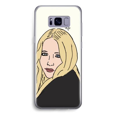 Mary Kate: Samsung Galaxy S8 Transparant Hoesje