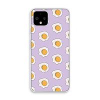 Bacon to my eggs #1: Pixel 4 Transparant Hoesje