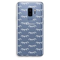 Wimpers: Samsung Galaxy S9 Plus Transparant Hoesje