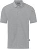 JAKO C6321 Polo Organic Stretch - Lichtgrijs Gemeleerd - L