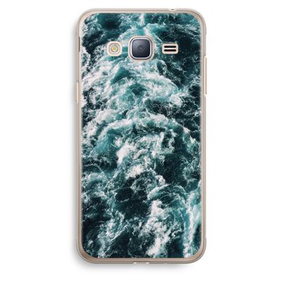 Zee golf: Samsung Galaxy J3 (2016) Transparant Hoesje