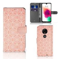 Motorola Moto G7 | G7 Plus | Telefoon Hoesje | Pattern Orange