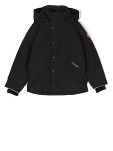 Canada Goose Kids doudoune Logan à capuche - Noir