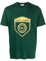 Saint Laurent t-shirt imprimé à manches courtes - Vert