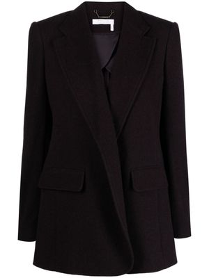 Chloé blazer à design ouvert devant - Violet