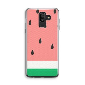 Watermeloen: Samsung Galaxy J8 (2018) Transparant Hoesje