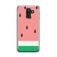 Watermeloen: Samsung Galaxy J8 (2018) Transparant Hoesje