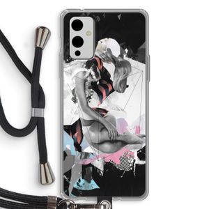Camouflage de sommeil: OnePlus 9 Transparant Hoesje met koord