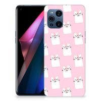 OPPO Find X3 | X3 Pro TPU Hoesje Sleeping Cats