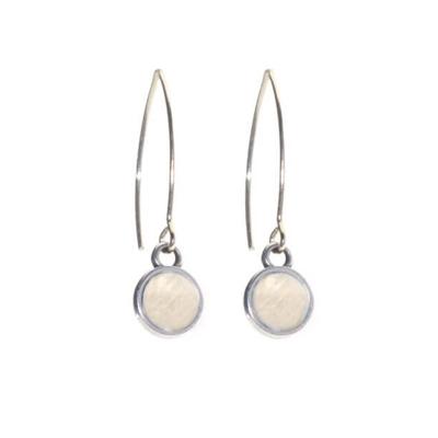 Qoss Hang Oorbellen Marie Midi Creme
