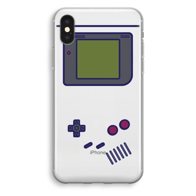 Game On: iPhone XS Transparant Hoesje