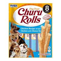 INABA DOG CHURU ROLLS CHICKEN RECIPE WRAPS WITH CHEESE