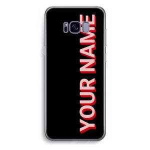 Namecase: Samsung Galaxy S8 Plus Transparant Hoesje