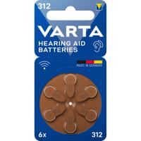 VARTA accu coin cell v312 1.4v blister pack of 6