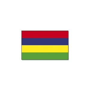 Gevelvlag/vlaggenmast vlag Mauritius 90 x 150 cm   -