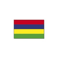 Gevelvlag/vlaggenmast vlag Mauritius 90 x 150 cm   - - thumbnail