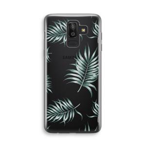 Simple leaves: Samsung Galaxy J8 (2018) Transparant Hoesje