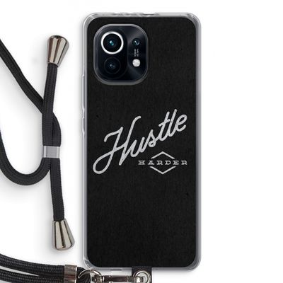 Hustle: Xiaomi Mi 11 Transparant Hoesje met koord