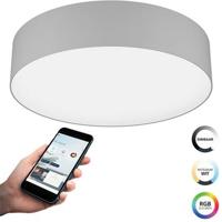 EGLO connect.z Romao-Z Smart Plafondlamp - Ø 57 cm - Wit|Grijs - RGB