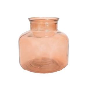 Sissy-Boy Bruine vaas van gerecycled glas garcia