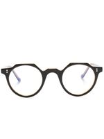 Lesca Heri round-frame glasses - Noir - thumbnail