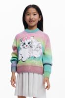 Regenboog kat trui - MATERIAL FINISHES - 5/6