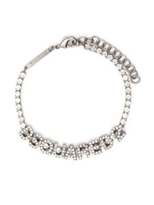 DSQUARED2 bracelet serti de cristaux - Argent