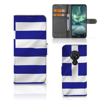 Nokia 7.2 | Nokia 6.2 Bookstyle Case Griekenland - thumbnail