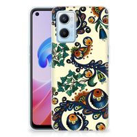 Siliconen Hoesje OPPO A96 | OPPO A76 Barok Flower - thumbnail