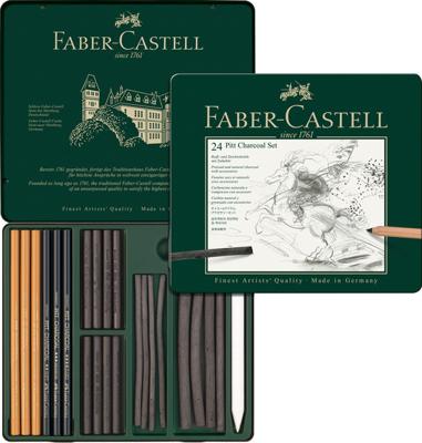 Faber Castell Houtskoolset Pitt Monochrome