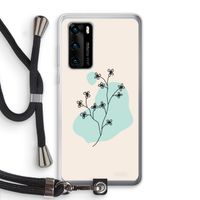 Love your petals: Huawei P40 Transparant Hoesje met koord