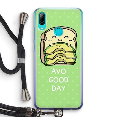 Avo Good Day: Huawei P Smart (2019) Transparant Hoesje met koord