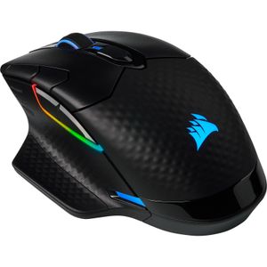 Dark Core RGB Pro SE Wireless Optical Gaming Mouse FPS/MOBA 18000 DPI Backlit RGB LED - Black