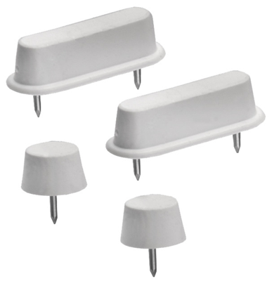 Cornat gummi stop wc-bril hout (4st) - tec365017