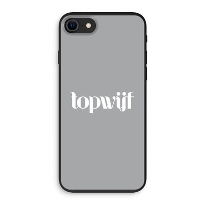 Topwijf Grijs Wit: iPhone 7 Biologisch afbreekbaar hoesje